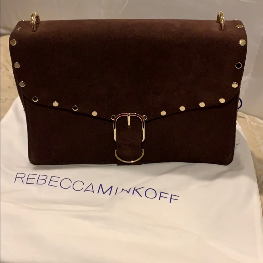 Rebecca Minkoff brown crossbody bag! New!